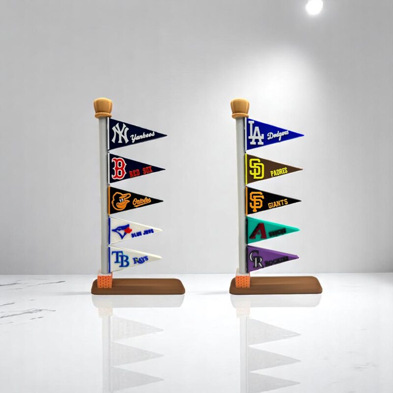 MLB Baseball Customizable Pennant Tower